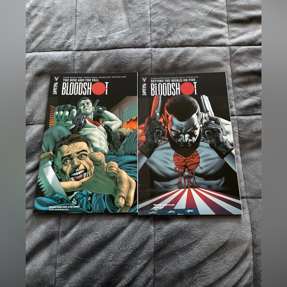 BLOODSHOT graphic novels